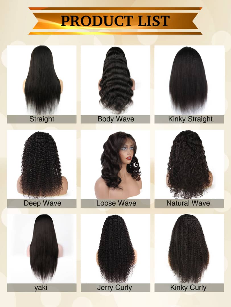 13x4 Brazilian Lace Wig - All Texture