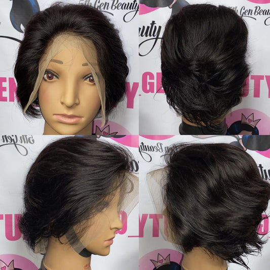 8” Straight Pixie Wig