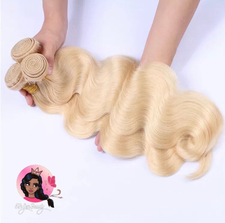 Virgin Brazilian - 613 Blonde - 3 Bundles Deal