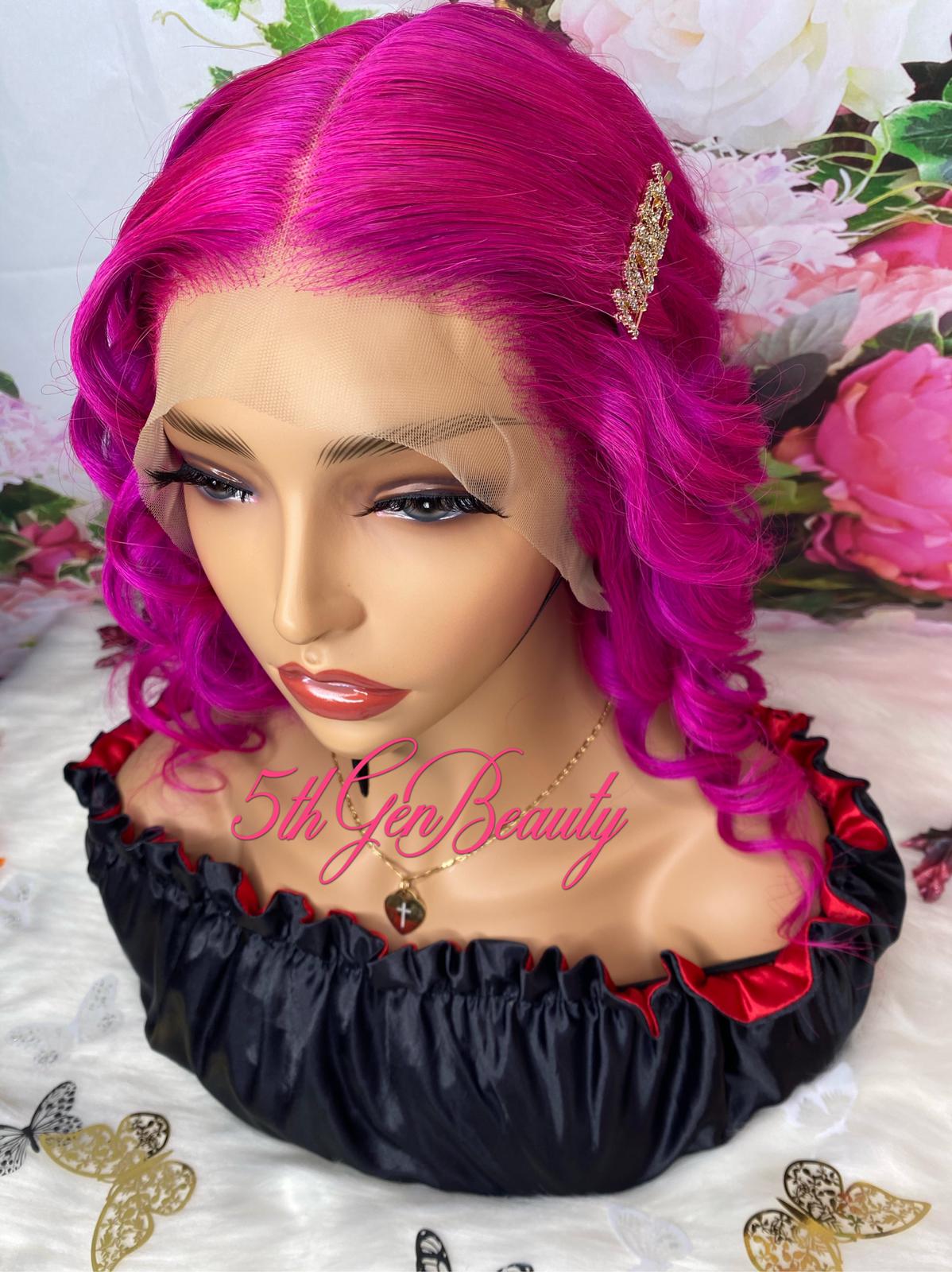 Hot Pink 13x6 Lace Wig