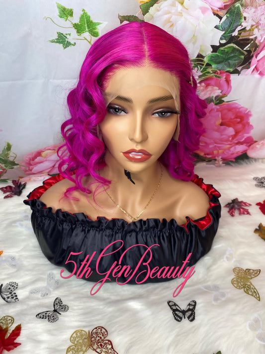 Hot Pink 13x6 Lace Wig