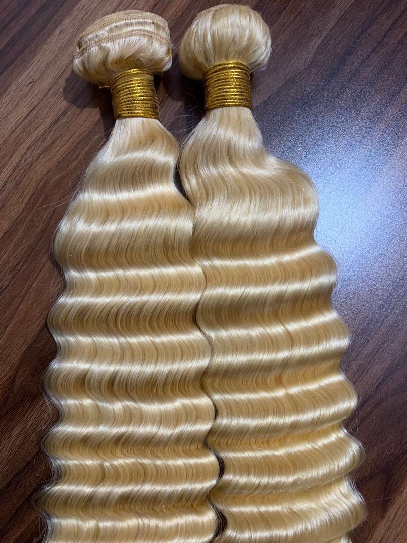 Virgin Brazilian - 613 Blonde - 3 Bundles Deal