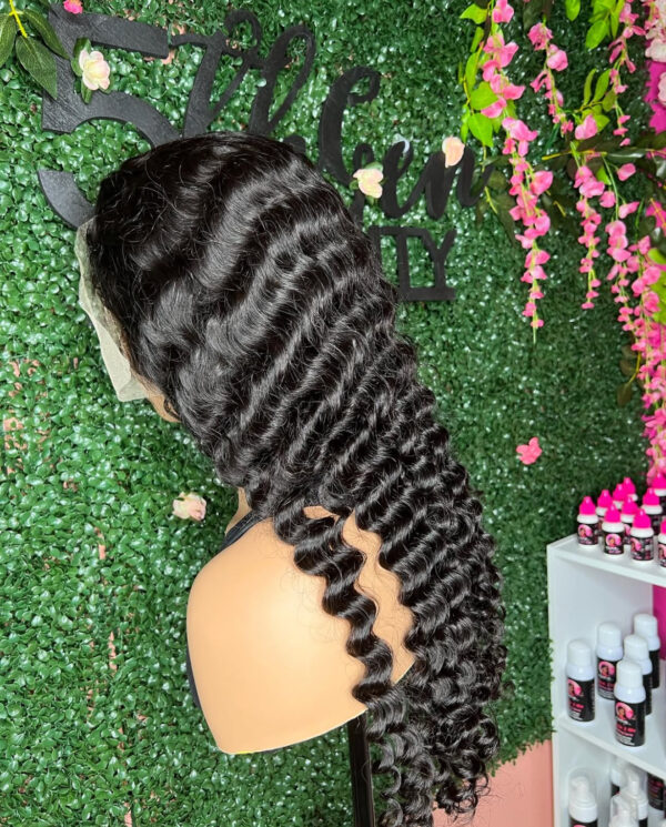 18” Deep Wave Frontal Wig