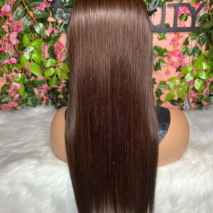 20” Straight Mocha Wig