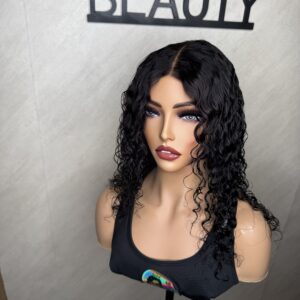 The Work Wig – Curly | 16” Glueless Ready-to-Wear Human Hair Wig