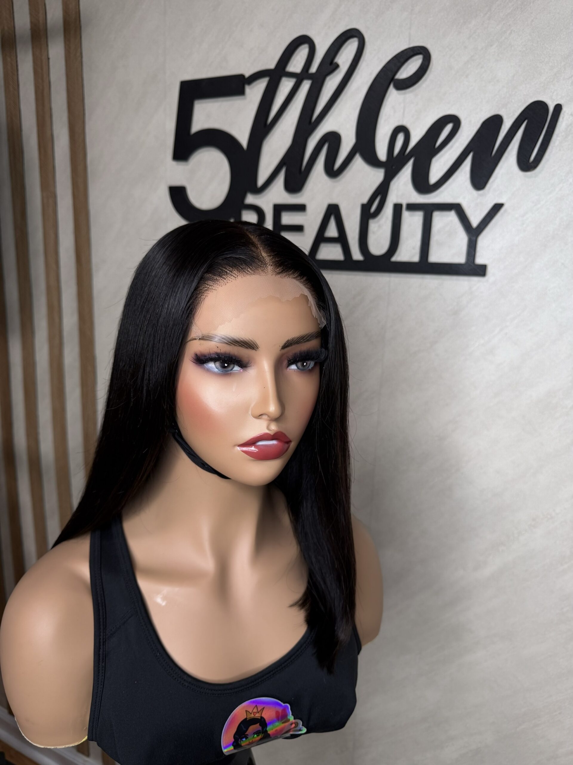 The Work Wig – Straight | 16” Glueless Ready-to-Wear Human Hair Wig - Image 7