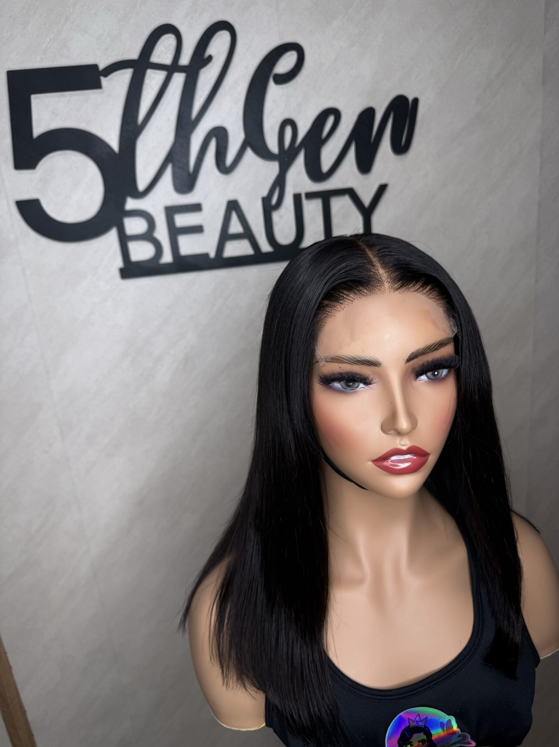The Work Wig – Straight | 16” Glueless Ready-to-Wear Human Hair Wig - Image 5