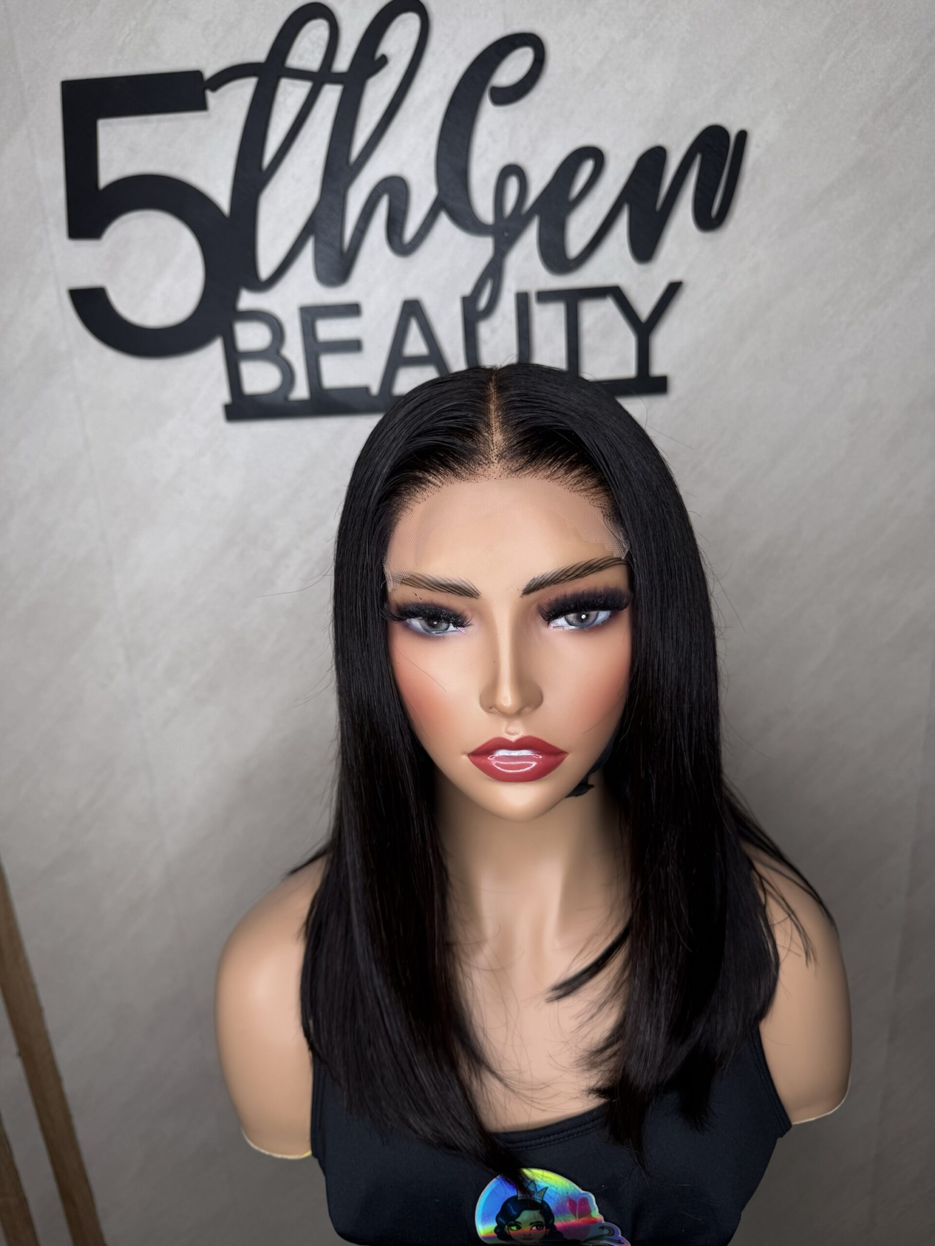 The Work Wig – Straight | 16” Glueless Ready-to-Wear Human Hair Wig - Image 9