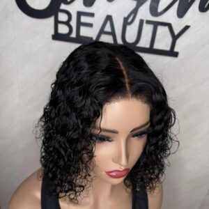 The Everyday Bob – Curly | 10” Glueless Ready-to-Wear Human Hair Wig